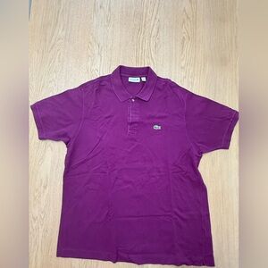 Lacoste Rich Purple Polo Shirt